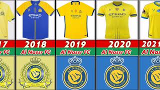 Al Nassr Jersey & Logo Evolution.