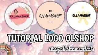 CARA MEMBUAT LOGO OLSHOP SIMPEL DAN MUDAH screenshot 5