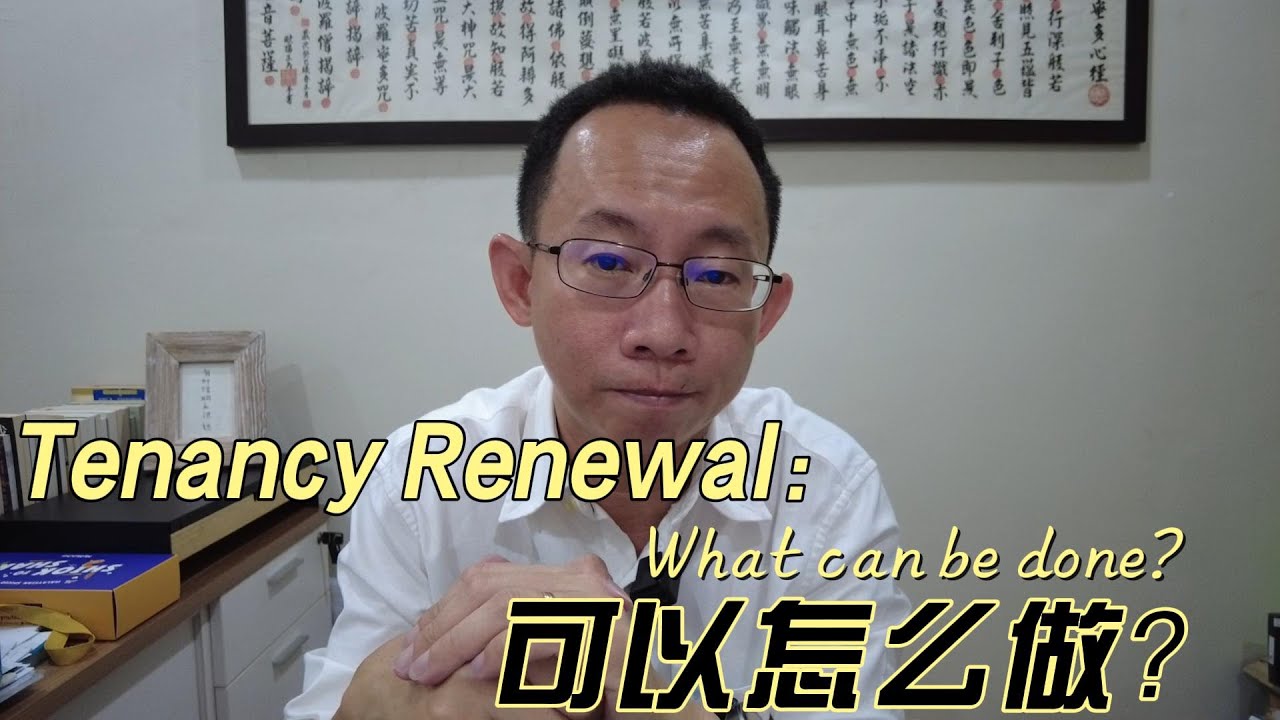 What can be done of Tenancy Renewal? | Episode 5  @ Forrest Property Talk