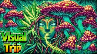 Deep Psy Dub & Visual Trip (Psychill Dub, PsyDub Chill Out, Psychedelic Video)