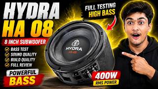 ☣️ HYDRA HA-08 BASS TEST 🔊 1800W PEAK POWER | ULTRA DEEP BASS BOOSTED | SUBWOOFER REVIEW