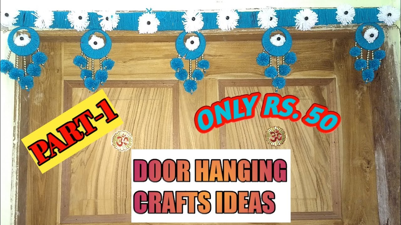 DOOR HANGING IDEAS DIY HOME DECORATION CRAFTS YouTube