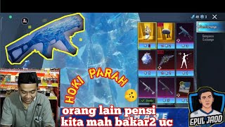 orang lain pensi kita mah bakar2 UC 🤫 hoky parah 🤪 || PUBG MOBILE