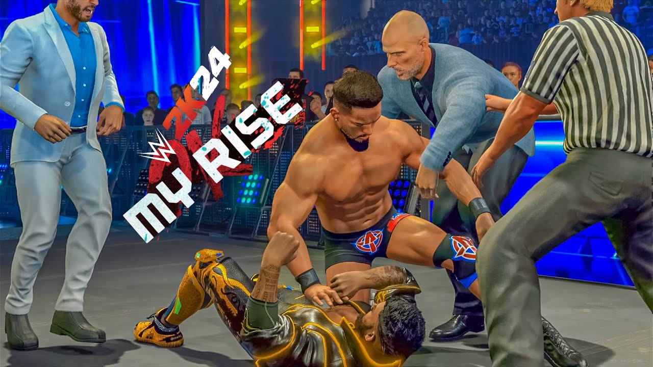 MY RISE: The most epic WWE 2K24 showdowns in history. Part-3 - YouTube