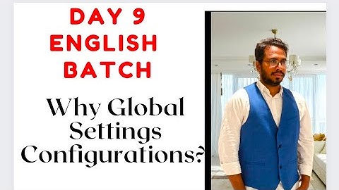 Why SAP Global Settings Configurations Full- SAP FiCO Course for Begginers 2022- Chanu SK Infotech