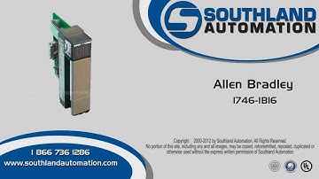 Allen Bradley 1746-IB16-C DC Input Module 16PT