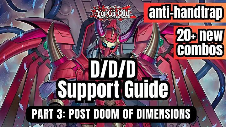 Yu-Gi-Oh! D/D/D Support Guide Part 3: Must-Know Combos after DODI! | TCG | OCG | D/D/D 2025