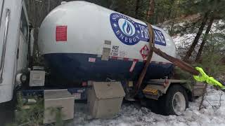 Can 2 6X6 Wreckers get the propane truck off the mountain???