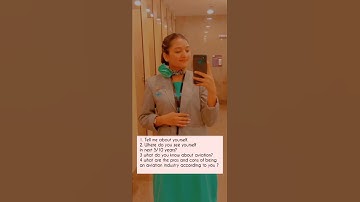 Interview que for airport ground staff|| Tanisha shaikh #ts #airport #aviation #airportgroundstaff