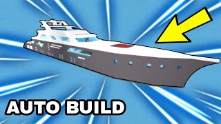 ARCEUS X Build a Boat AUTO BUILD script