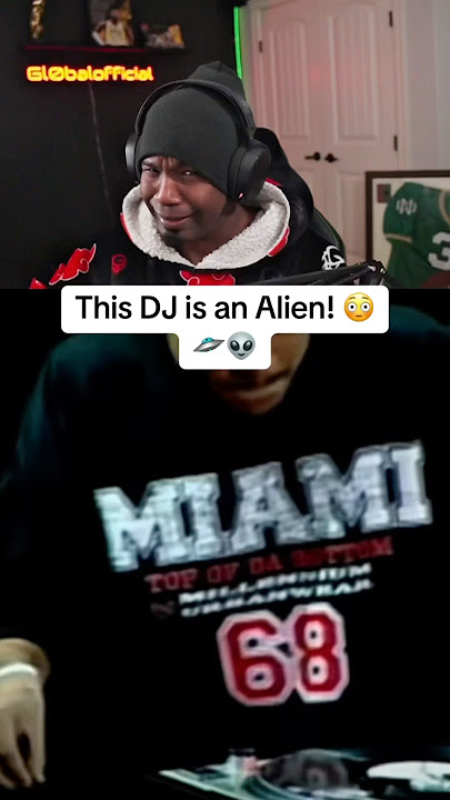 This DJ is an Alien! 😳🛸👽Credit: @crazearoni