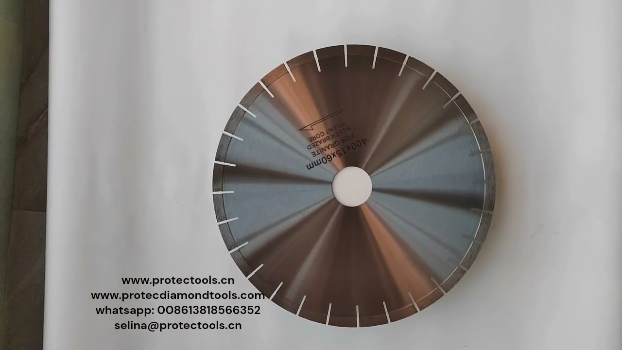 400mm silent core diamond blade for granite