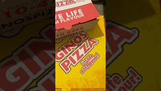 Ginos Pizza With Bread Bites &amp;Dip For Dinner #shorts #shortvideo #food #foodie #pizza #dinner #fyp