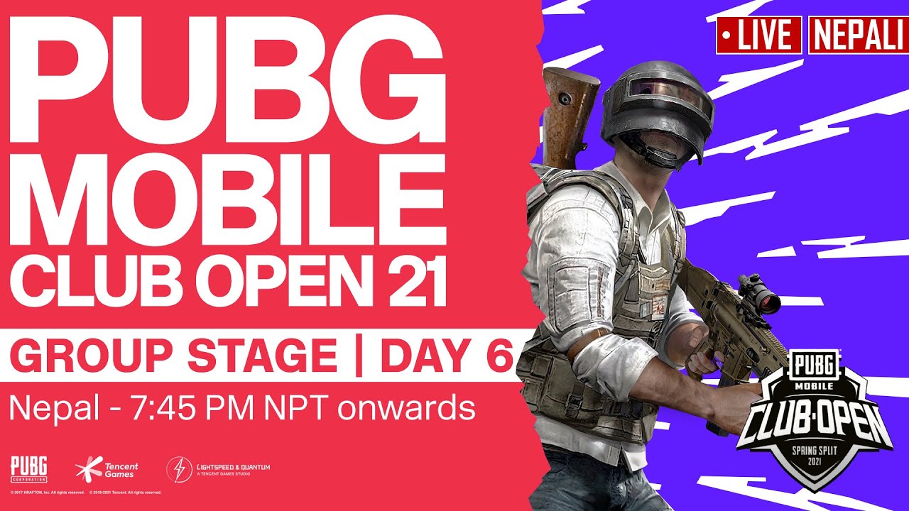 [Nepali] PMCO Nepal Group Stage Day 6 | Spring Split | PUBG MOBILE Club Open 2021