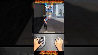 Keyboard ⌨️ And Mouse 🖱️ 1vs4 🥶 Free Fire 🔥 Gameplay 🥵 #raistar #bhai