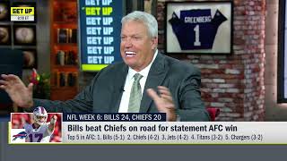 Rex Ryan on Bill vs. Chiefs: These offenses are SO DANG GOOD! | Get Up