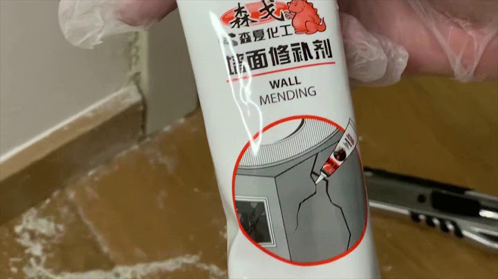 如何快速修补墙面裂缝