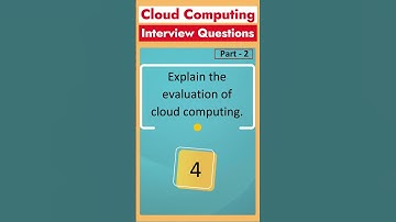 Part 2 - Cloud Computing Interview Questions | Most asked Interview Questions