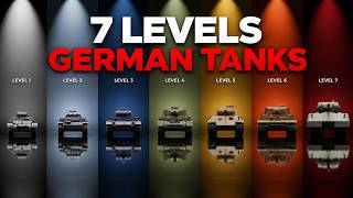 The 7 Levels of Nazi Tanks Explained