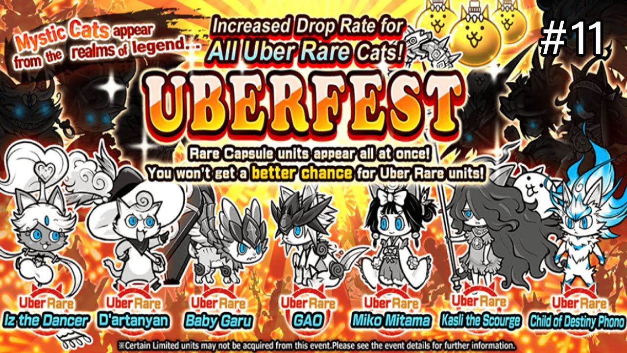 An unexpected Uber was rolled ( Battle Cats pt.11 ) - YouTube