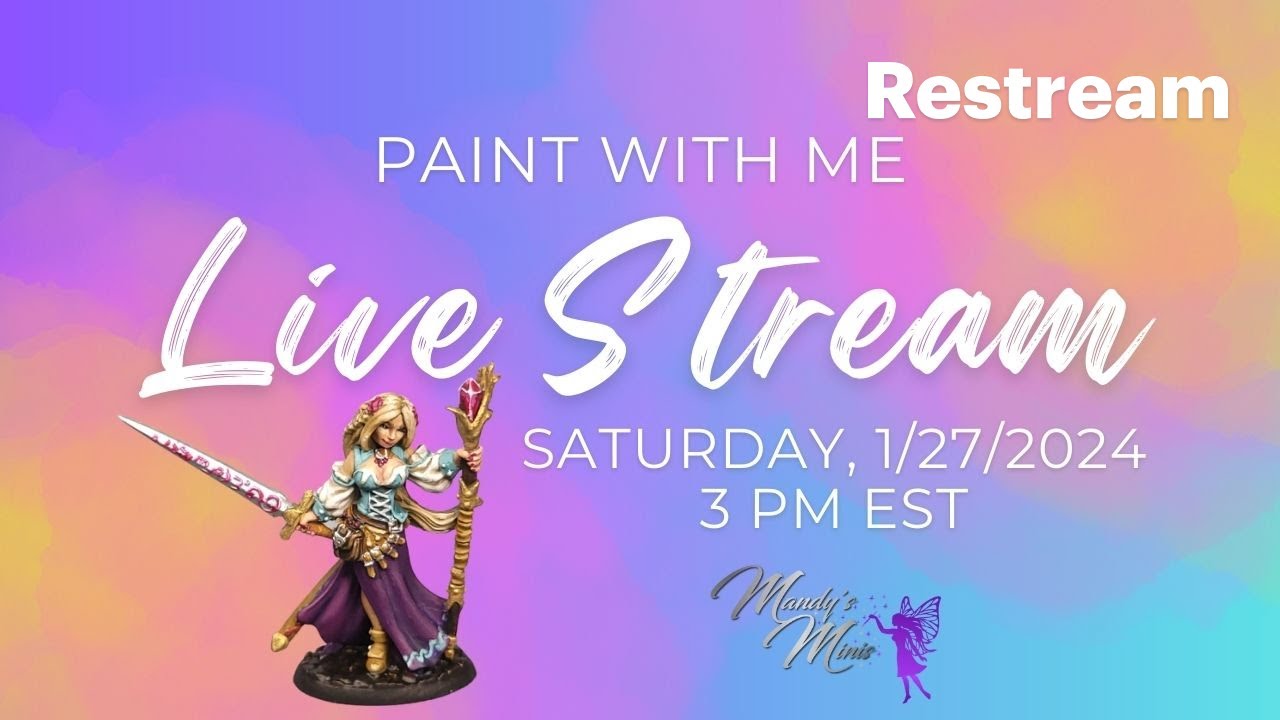 Paint with Me Live YouTube