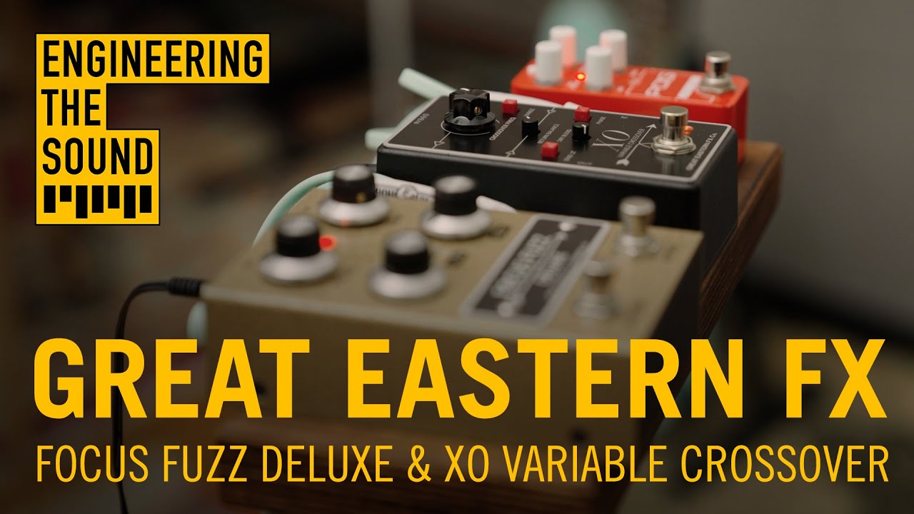 FOCUS-FX ベースエフェクター Great Eastern FX: Focus Fuzz Deluxe & XO Variable Crossover - YouTube