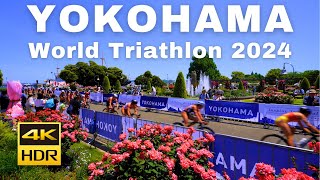 【4K HDR】2024 World Triathlon Championship Series Yokohama [Elite Women]