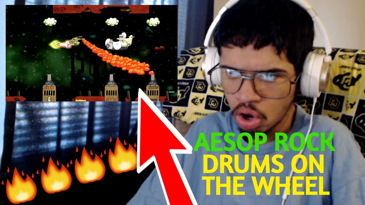 AESOP ROCK DRUMS ON THE WHEEL (OFFICIAL MUSIC VIDEO) (Reaction) YouTube