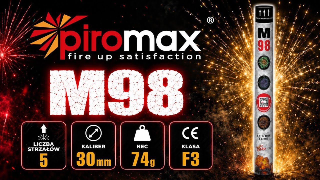 PXO312 - M98 - Piromax Fireworks - YouTube