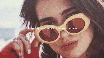 dua lipa - don't start now ( slowed + reverb + bassboosted )