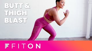 Butt and Thigh Home Workout (with Jeannette Jenkins) screenshot 5