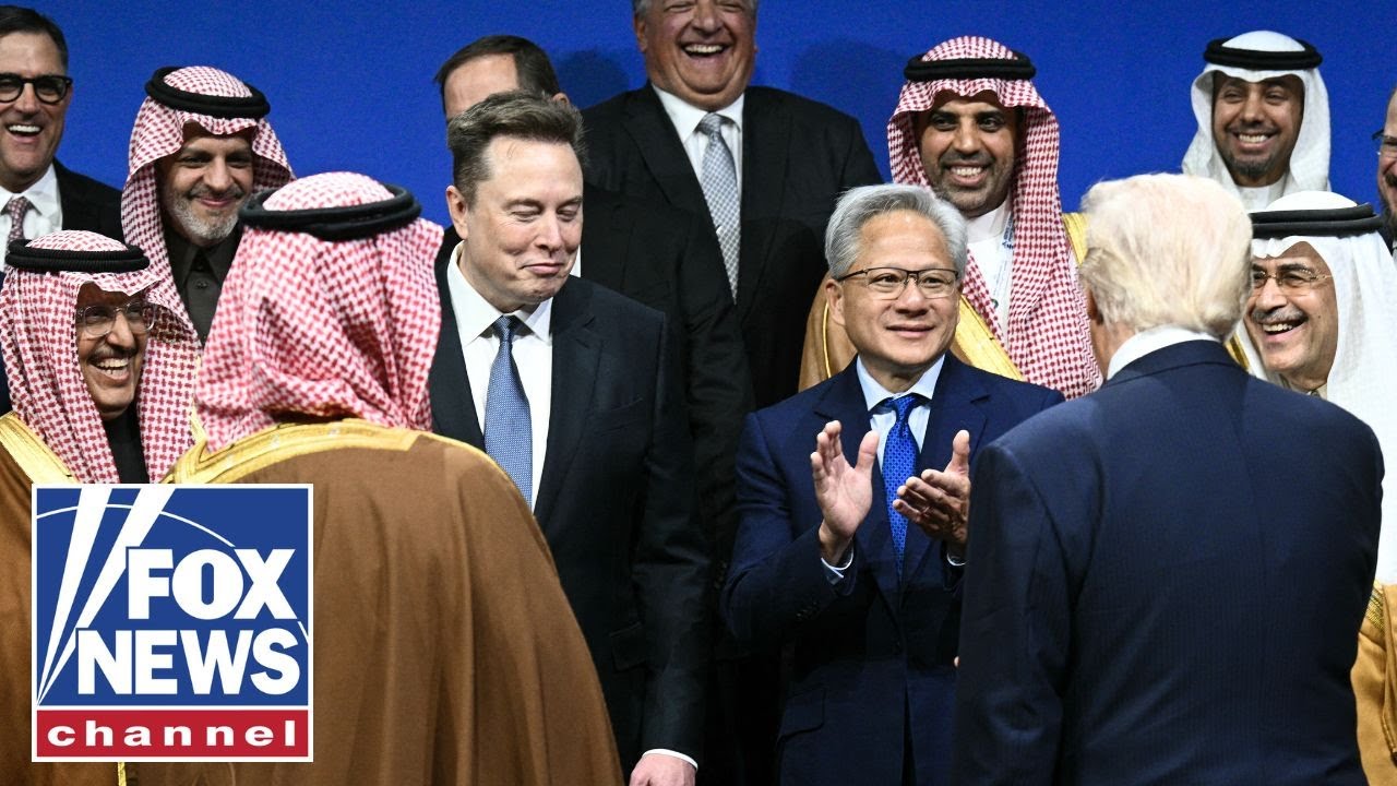 CRACKING JOKES: Trump calls out Elon Musk at US-Saudi forum