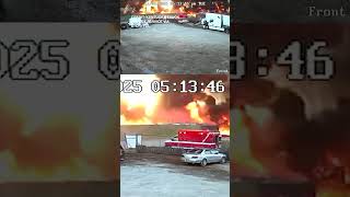 Videos show fireball erupt at UPS plane crash site