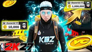 I MADE 1 MILLION VC IN THE 10K COMP STAGE!!! (NBA2K27 COMP GAMEPLAY)