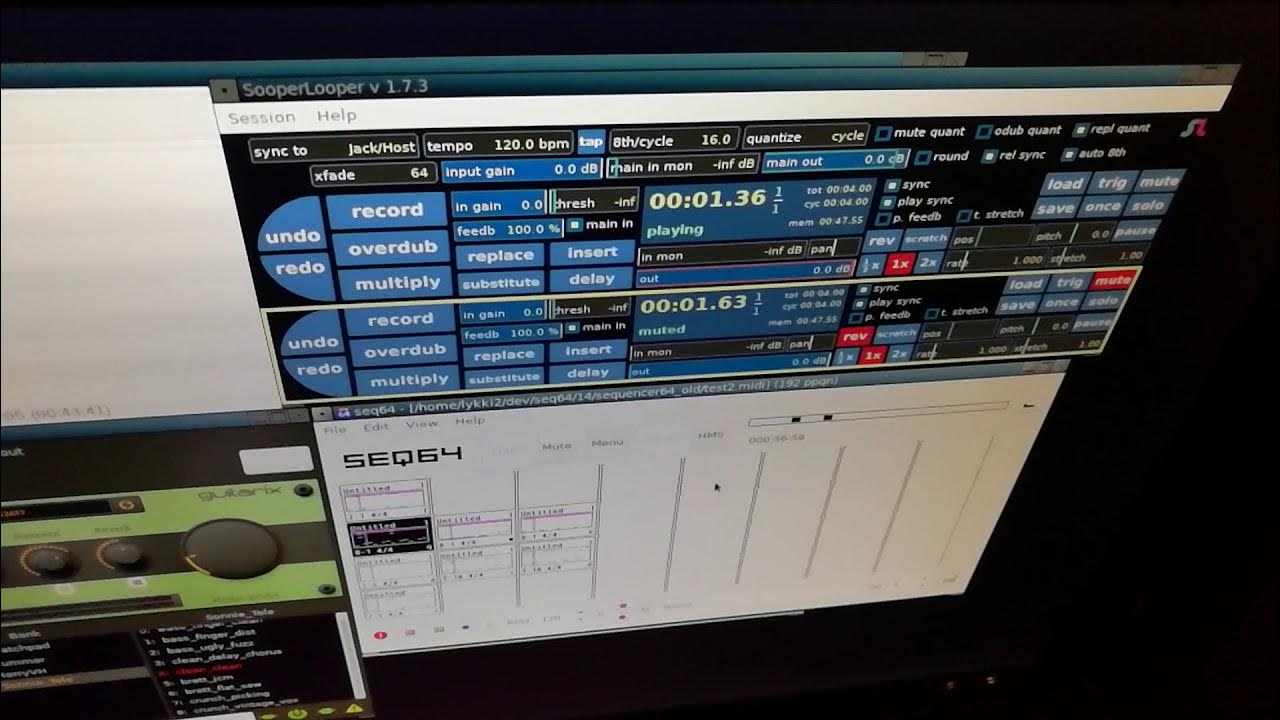 Behringer UFX1204 firewire linux/jackd 44100/256/2 stable 40 minutes