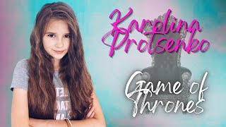 AMAZING!!  Reacting to Karolina Protsenko | Game of Thrones