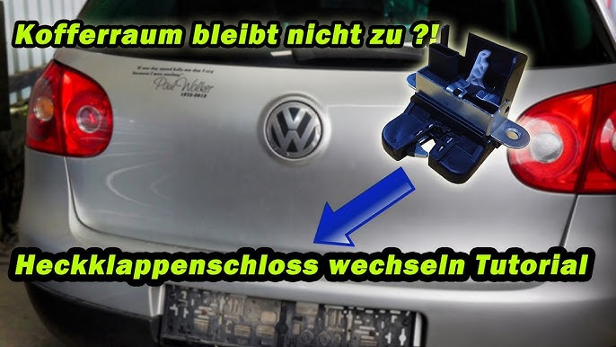 🇩🇪 VW Golf IV Kurzvideo 4 - Kofferraumlicht geht nicht, obwohl Lampe okay  