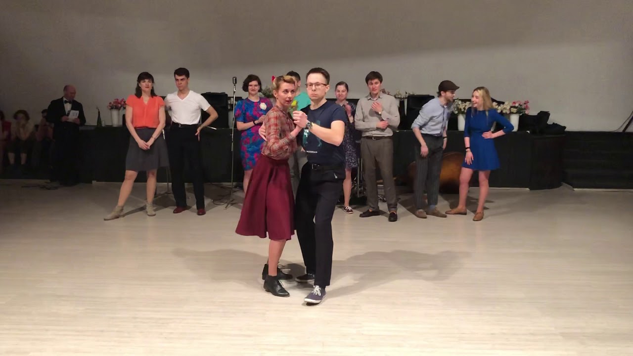 Ninth KSD XCHNG. Lindy hop JJ Open. Final. Iuliia Portnova & Ruslan Andriievskyi