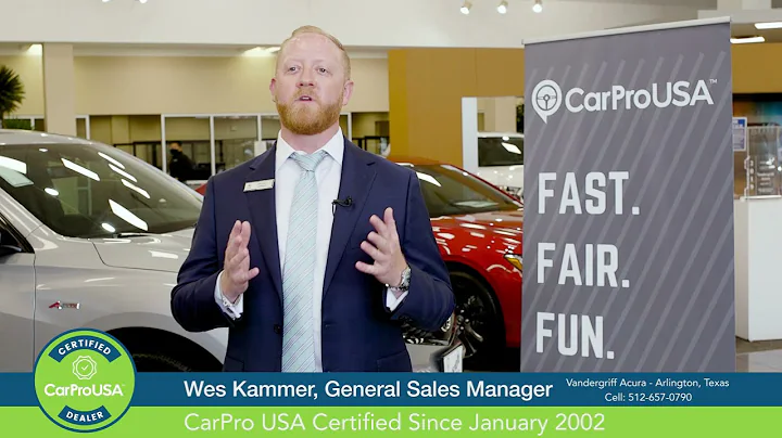 CarProUSA Testimonial, Wes Kammer, Vandergriff Acura