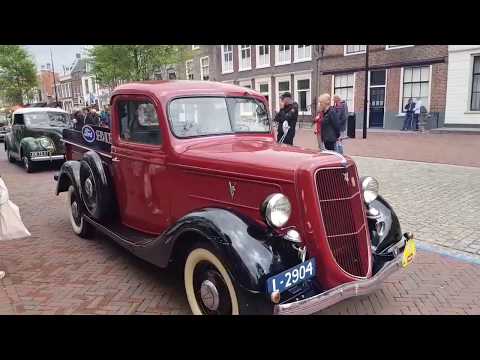 Oldtimer in Vianen 2019 / classic car drive show