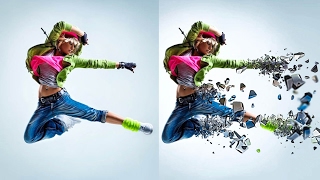 How to make 3D Dispersion Photoshop Action in Photoshop cc