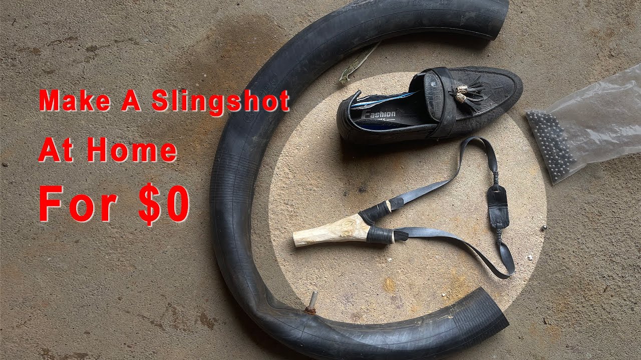 I Built a $0 Slingshot from Trash and You Won't Believe the Results