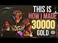 This is how i made 30000 gold with this budget build  dark and darker