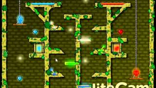 Fire Boy and Water Girl The Forest Temple Level 5 Walkthrough screenshot 4