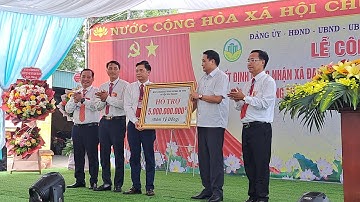 lễ đón bằng công nhận xã đạt chuẩn nông thôn mới biểu mẫu năm 2022 tại xã Đại Đức Kim Thành Hải d