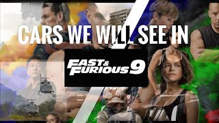 Fast and Furious 9 cars | Fast and Furious 9 (2021)