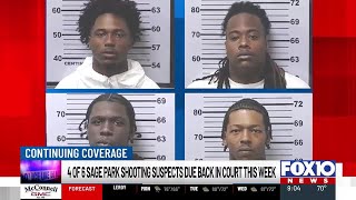4 Sage Park shooting suspects due in court this week