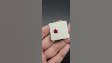 Natural Ruby - {Origin Mozambique} - Weight 1.76 Carat #ruby #gem #gems #gemstone #rubystones