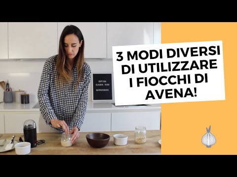 Video: Come Cucinare Le Cotolette Di Fiocchi D'avena?