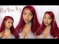 HOW TO:  From BLACK TO RED🖤❤️ | Bleach Bath | Ft. AliPearl Hair